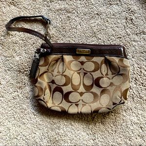 Coach wristlet